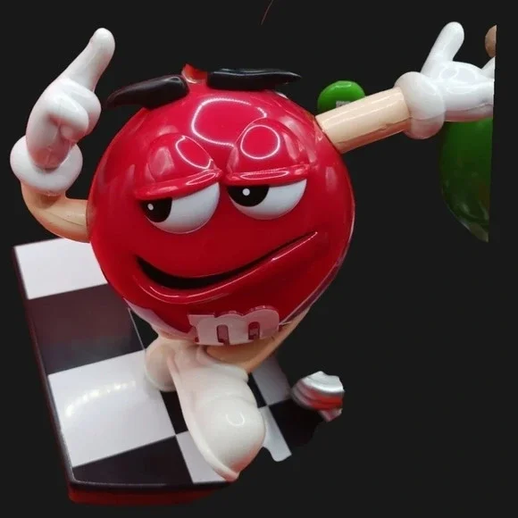 M&M rocking roll cafe candy dispenser